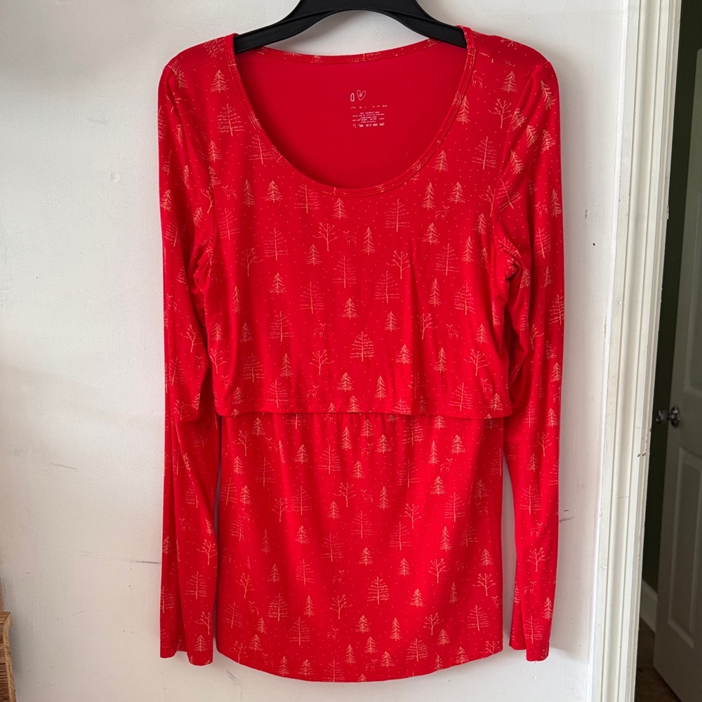 Latched Mama Long Sleeve Nursing Top